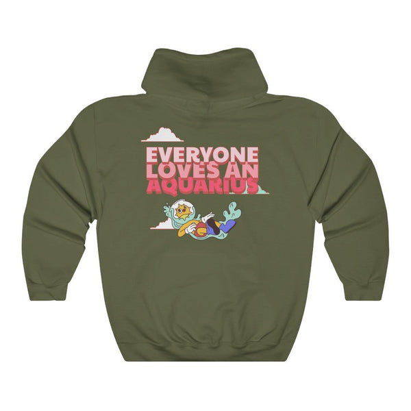 Aquarius Front/Back Hoodie (Multiple Colors) - My Vintage Candy