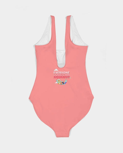 Aquarius Power Bodysuit (Pink) - My Vintage Candy