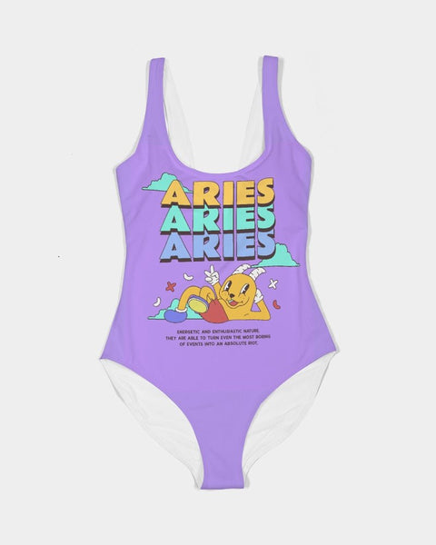 Aries Power Bodysuit (Lilac) - My Vintage Candy