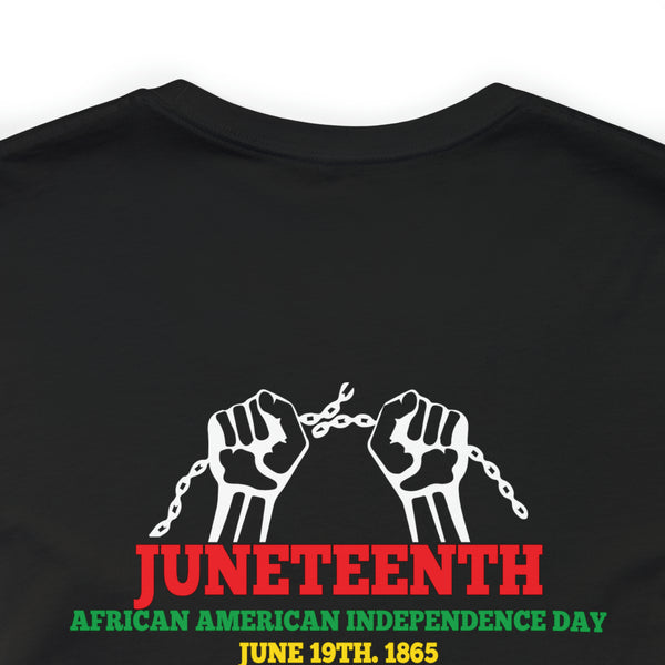 City of Greensboro Juneteenth Unisex Fit Tee (Front & Back Print)