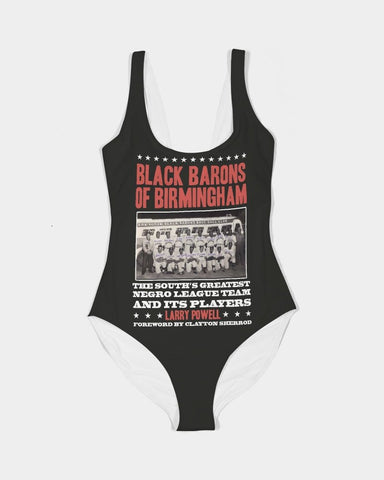 Birmingham Black Barons Custom Bodysuit - My Vintage Candy