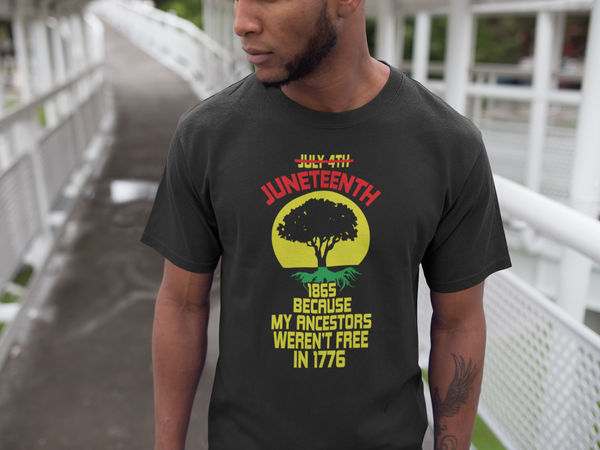 "Juneteenth Roots" Unisex Fit Tee