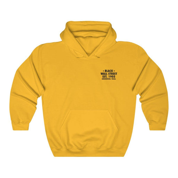 Black Wall Street (Front & Back Print) Unisex Hoodie (Multiple Colors) - My Vintage Candy