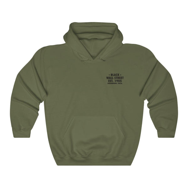 Black Wall Street (Front & Back Print) Unisex Hoodie (Multiple Colors) - My Vintage Candy