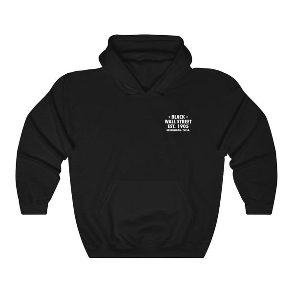 Black Wall Street (Front & Back Print) Unisex Hoodie (Multiple Colors) - My Vintage Candy