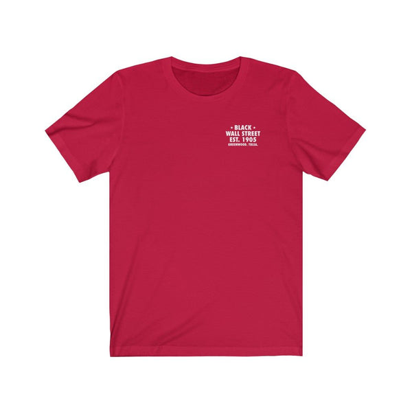 Black Wall Street (Front & Back Print) Unisex Tee - My Vintage Candy