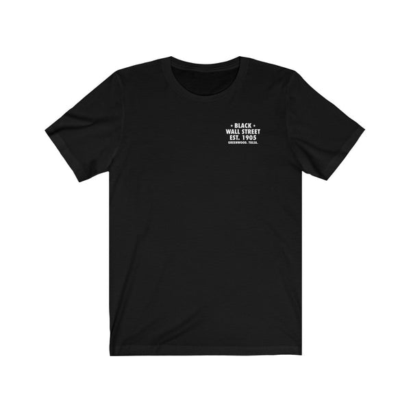 Black Wall Street (Front & Back Print) Unisex Tee - My Vintage Candy