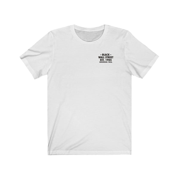 Black Wall Street (Front & Back Print) Unisex Tee - My Vintage Candy