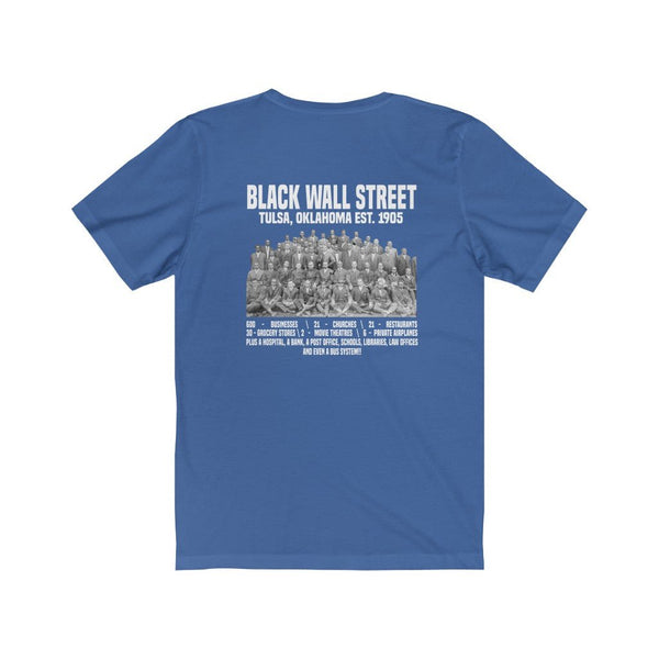 Black Wall Street (Front & Back Print) Unisex Tee - My Vintage Candy