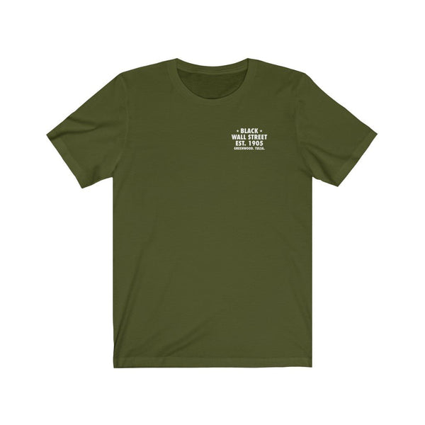 Black Wall Street (Front & Back Print) Unisex Tee - My Vintage Candy
