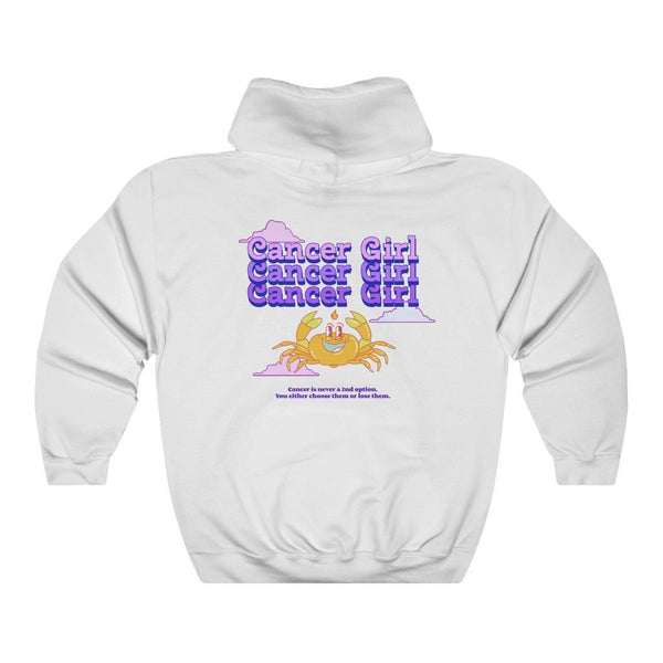 Cancer Front/Back Hoodie (Multiple Colors) - My Vintage Candy