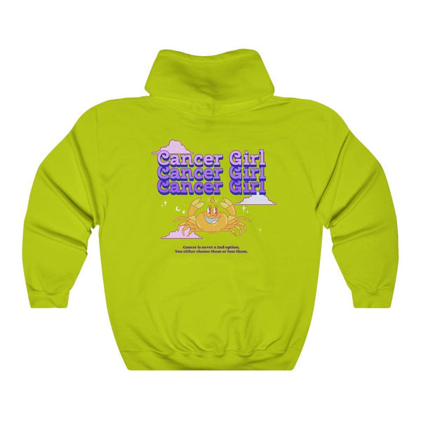 Cancer Front/Back Hoodie (Multiple Colors) - My Vintage Candy