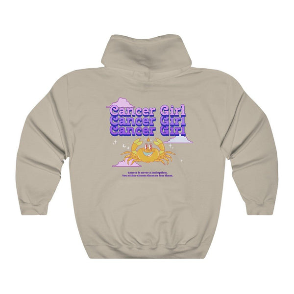 Cancer Front/Back Hoodie (Multiple Colors) - My Vintage Candy