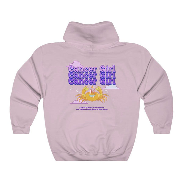 Cancer Front/Back Hoodie (Multiple Colors) - My Vintage Candy