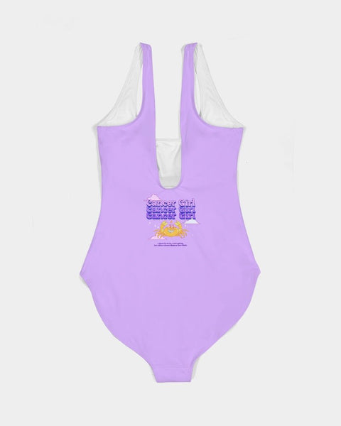 Cancer Power Bodysuit (Black) - My Vintage Candy