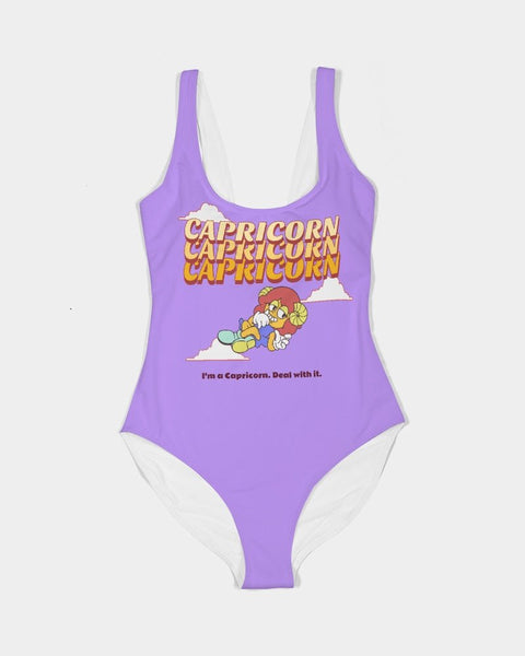 Capricorn Power Bodysuit (Lilac) - My Vintage Candy
