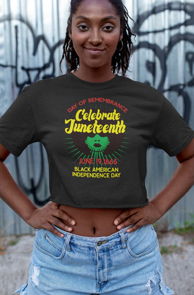 "Celebrate Juneteenth" Unisex Fit Tee - My Vintage Candy