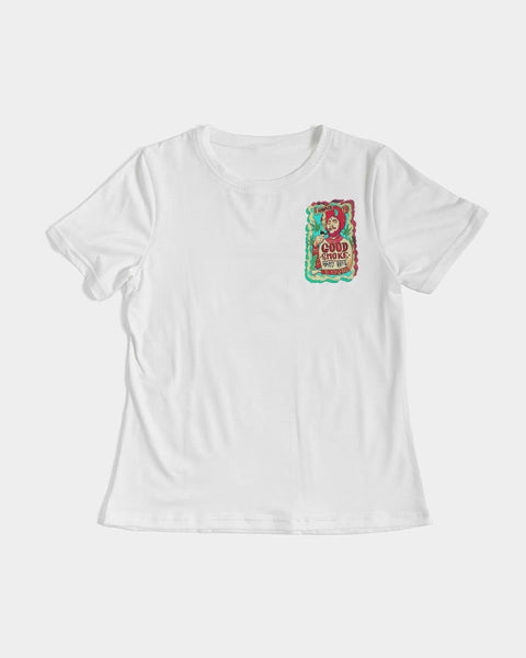 Happy Buds (Front & Back Print) Women's Tee - My Vintage Candy