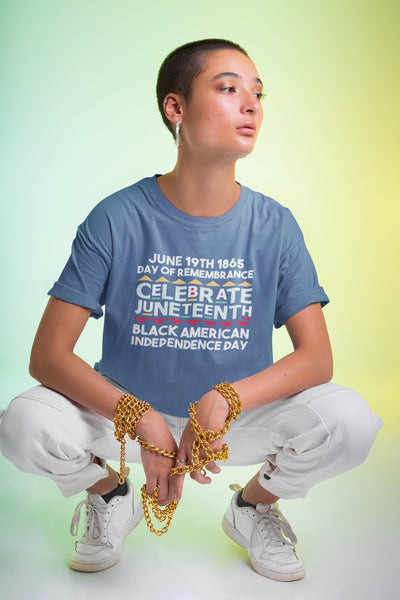 "Juneteenth 90's Style" Unisex Fit Tee - My Vintage Candy