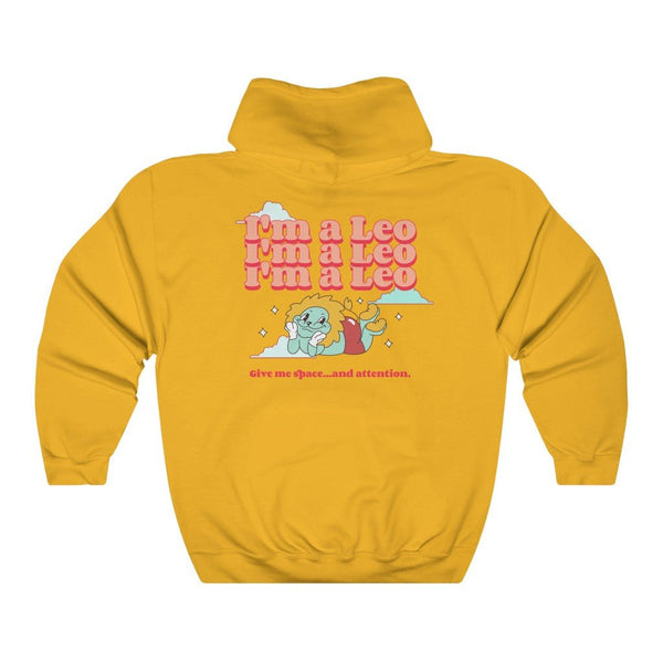 Leo Front/Back Hoodie (Multiple Colors) - My Vintage Candy