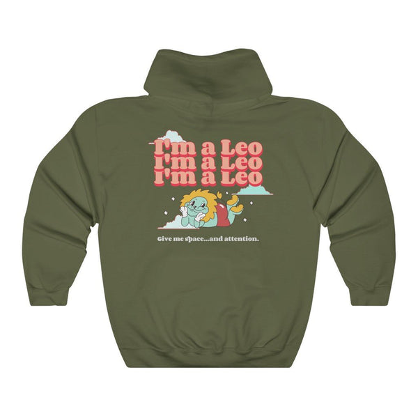 Leo Front/Back Hoodie (Multiple Colors) - My Vintage Candy