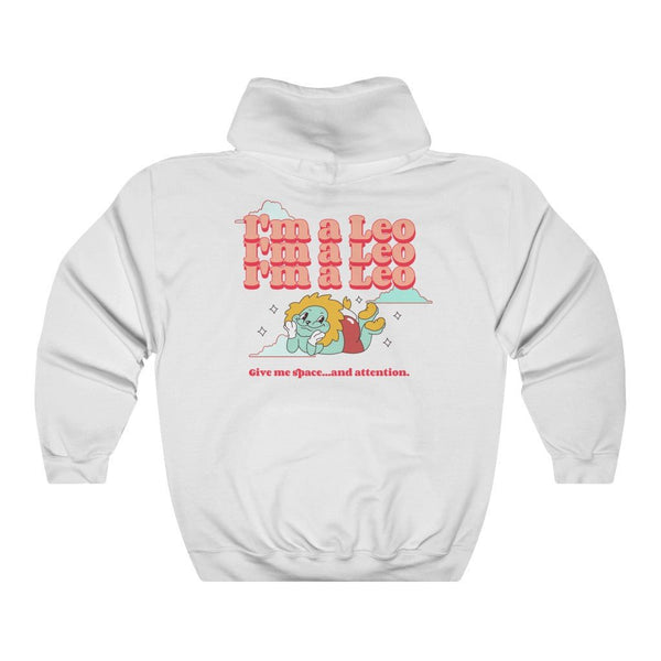 Leo Front/Back Hoodie (Multiple Colors) - My Vintage Candy