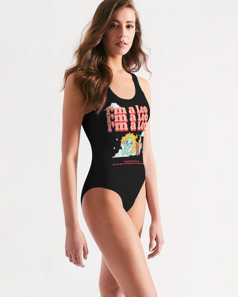 Leo Power Bodysuit (Black) - My Vintage Candy