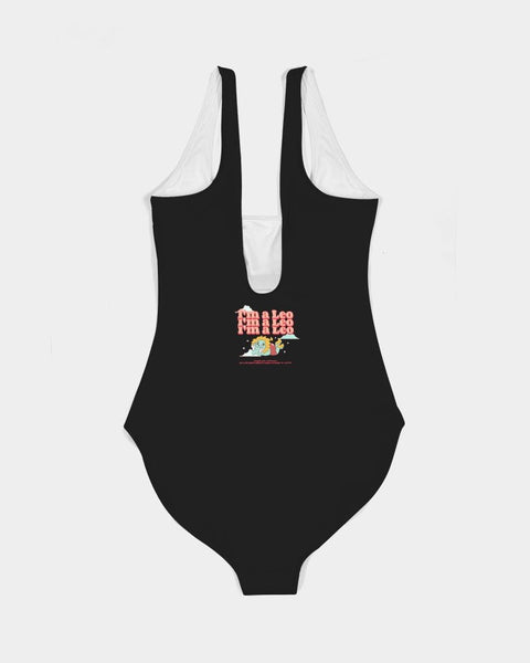 Leo Power Bodysuit (Black) - My Vintage Candy