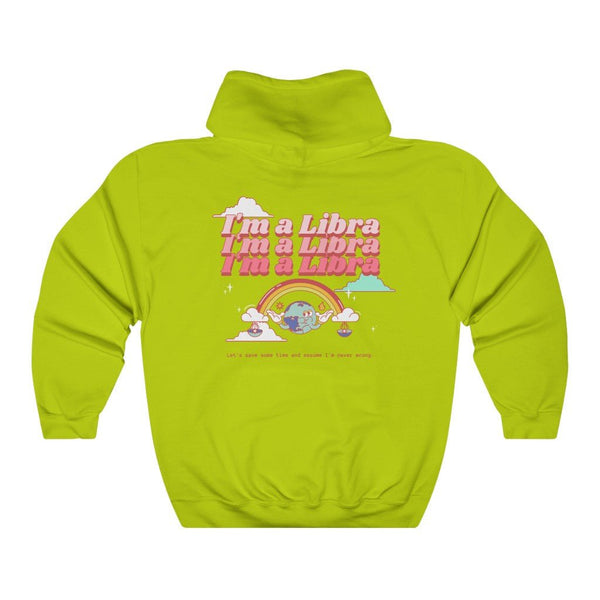 Libra Front/Back Hoodie (Multiple Colors) - My Vintage Candy