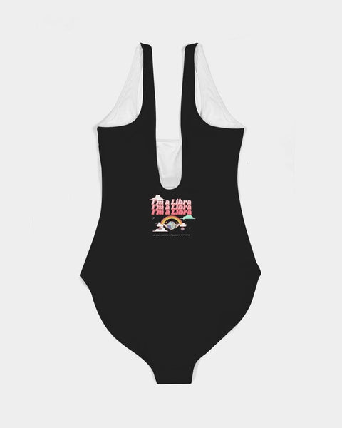 Libra Power Bodysuit (Black) - My Vintage Candy