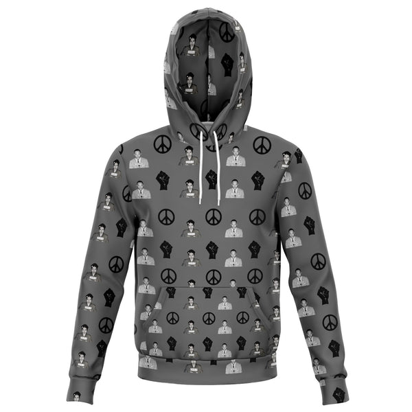 Martin & Rosa "All Over It" Unisex Hoodie (Grey) - My Vintage Candy