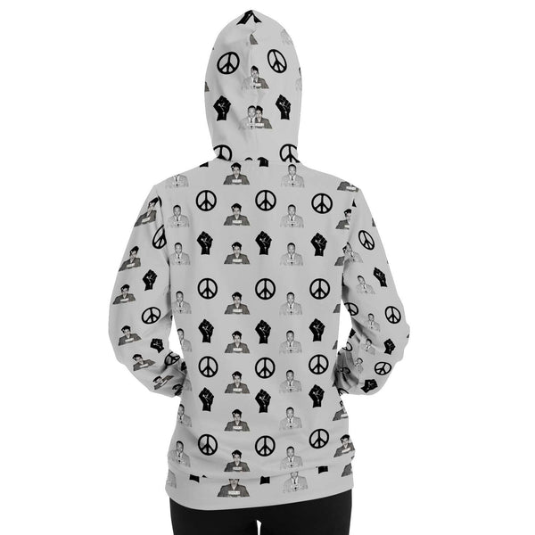 Martin & Rosa "All Over It" Unisex Hoodie (Grey) - My Vintage Candy