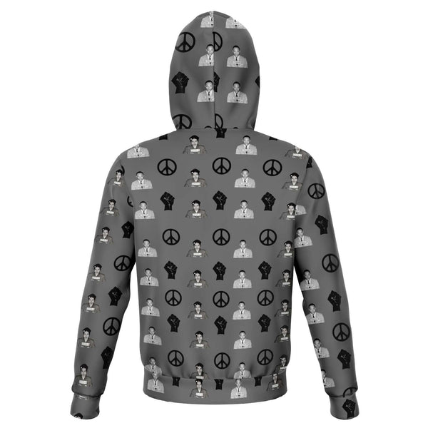 Martin & Rosa "All Over It" Unisex Hoodie (Grey) - My Vintage Candy