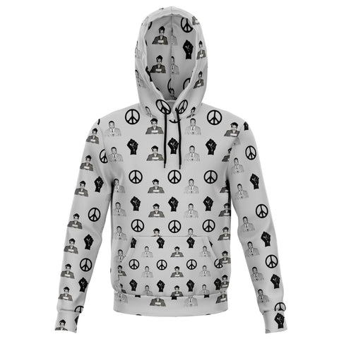 Martin & Rosa "All Over It" Unisex Hoodie (Grey) - My Vintage Candy