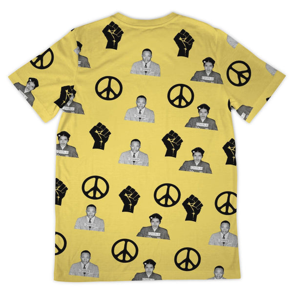 Martin & Rosa "All Over It" Unisex Tee (Gold) - My Vintage Candy