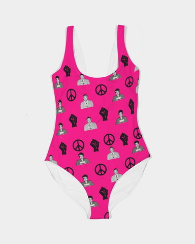 Martin & Rosa Custom Bodysuit (Hot Pink) - My Vintage Candy