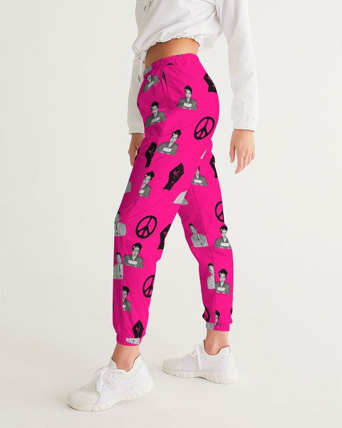 Martin & Rosa Windbreaker Track Pants (Pink) - My Vintage Candy