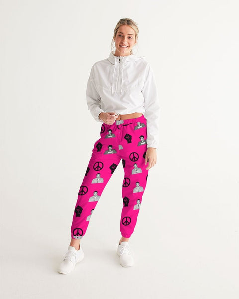 Martin & Rosa Windbreaker Track Pants (Pink) - My Vintage Candy