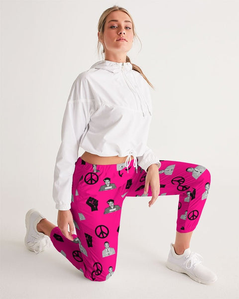 Martin & Rosa Windbreaker Track Pants (Pink) - My Vintage Candy