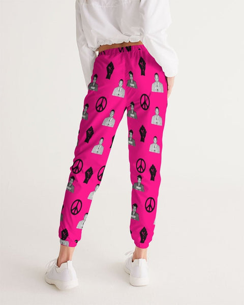 Martin & Rosa Windbreaker Track Pants (Pink) - My Vintage Candy