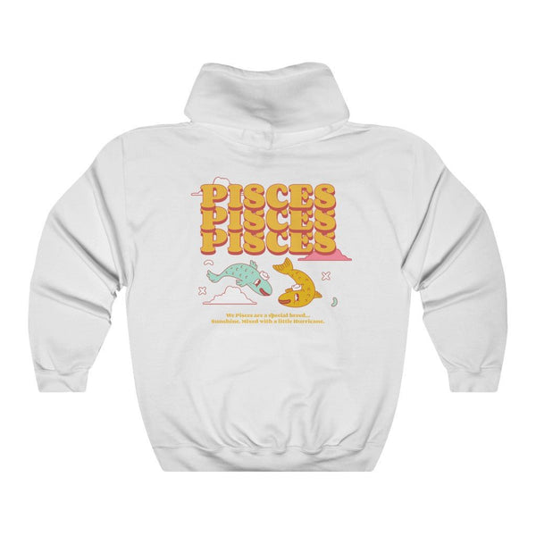 Pisces Front/Back Hoodie (Multiple Colors) - My Vintage Candy