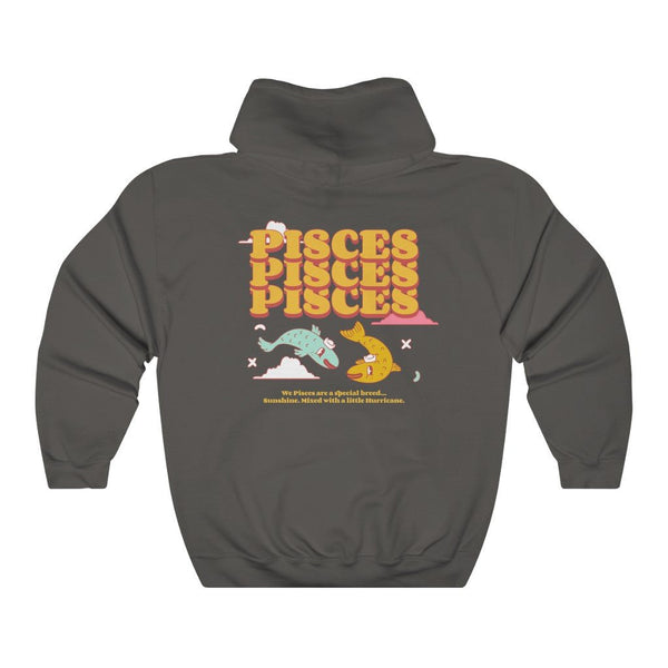 Pisces Front/Back Hoodie (Multiple Colors) - My Vintage Candy