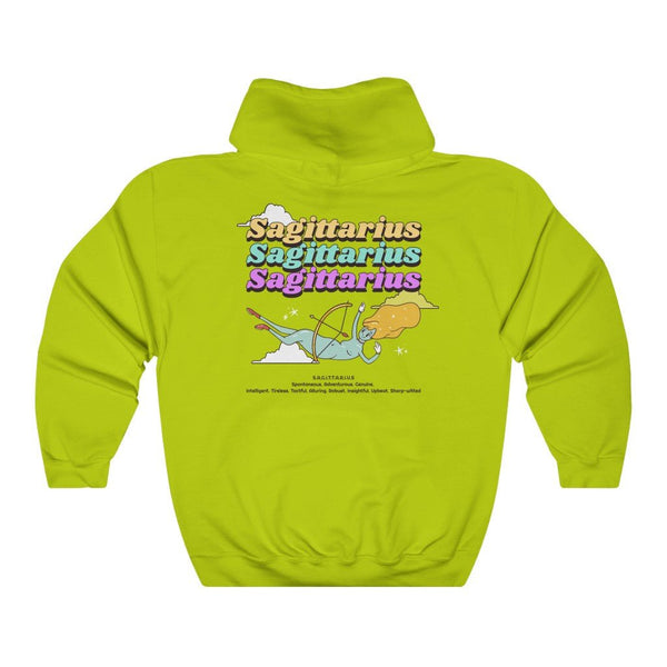 Sagittarius Front/Back Hoodie (Multiple Colors) - My Vintage Candy