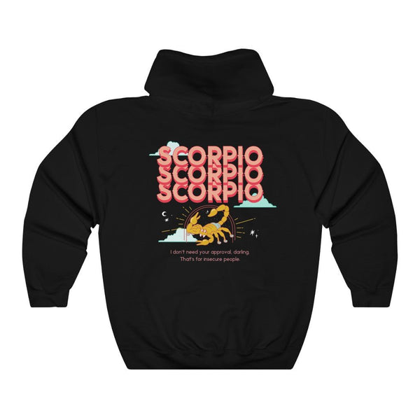 Scorpio Front/Back Hoodie (Multiple Colors) - My Vintage Candy
