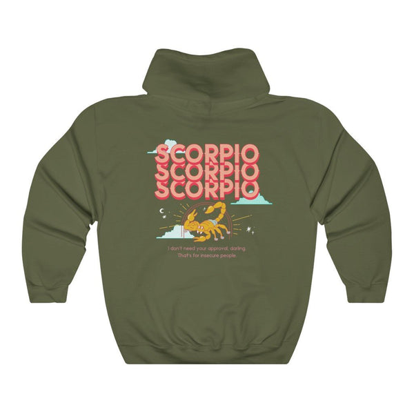 Scorpio Front/Back Hoodie (Multiple Colors) - My Vintage Candy