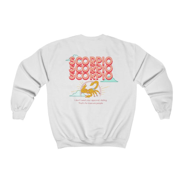 Scorpio Front/Back Sweatshirt (Multiple Colors) - My Vintage Candy