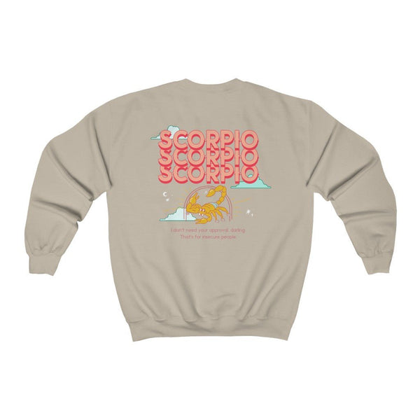Scorpio Front/Back Sweatshirt (Multiple Colors) - My Vintage Candy