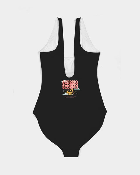 Scorpio Power Bodysuit (Black) - My Vintage Candy