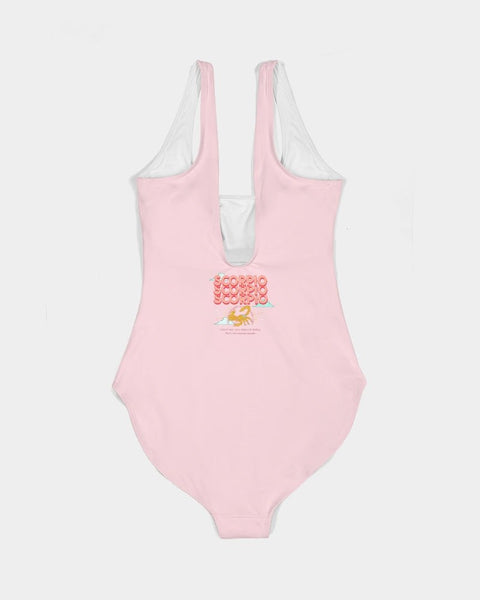 Scorpio Power Bodysuit (Pink) - My Vintage Candy