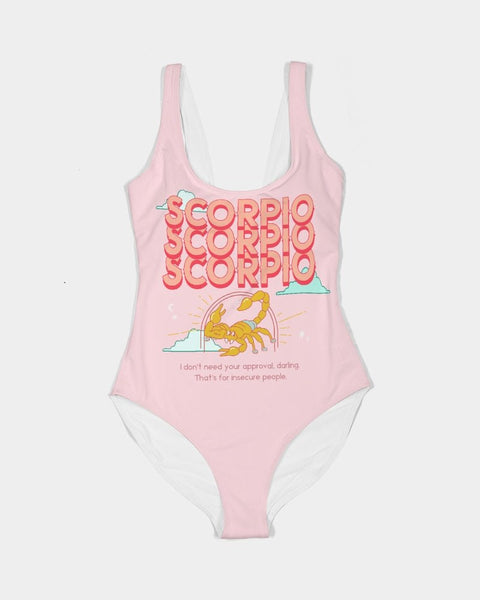 Scorpio Power Bodysuit (Pink) - My Vintage Candy